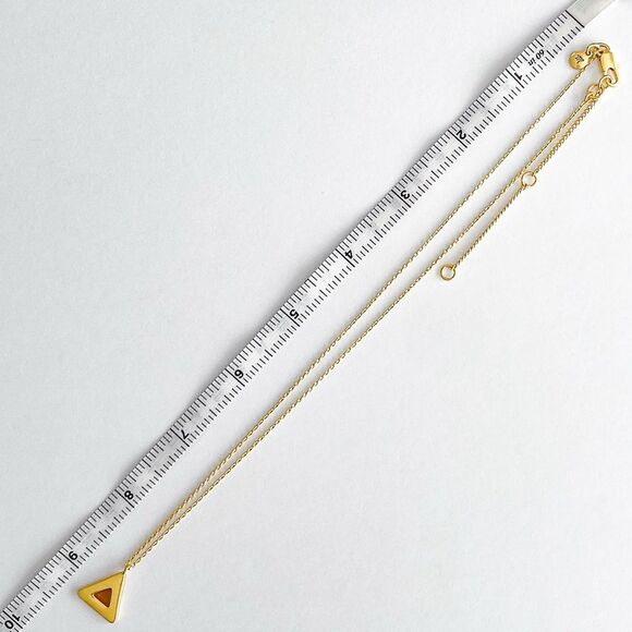 Madewell triangle necklace. - Picture 10 of 10